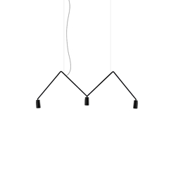 DABLIU Spot 40 hanglamp, zwart